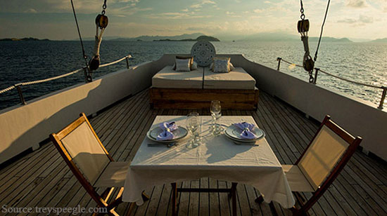 Candle Light Yacht Dinner